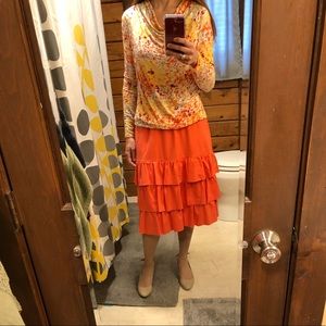 Dainty Jewells ruffle skirt